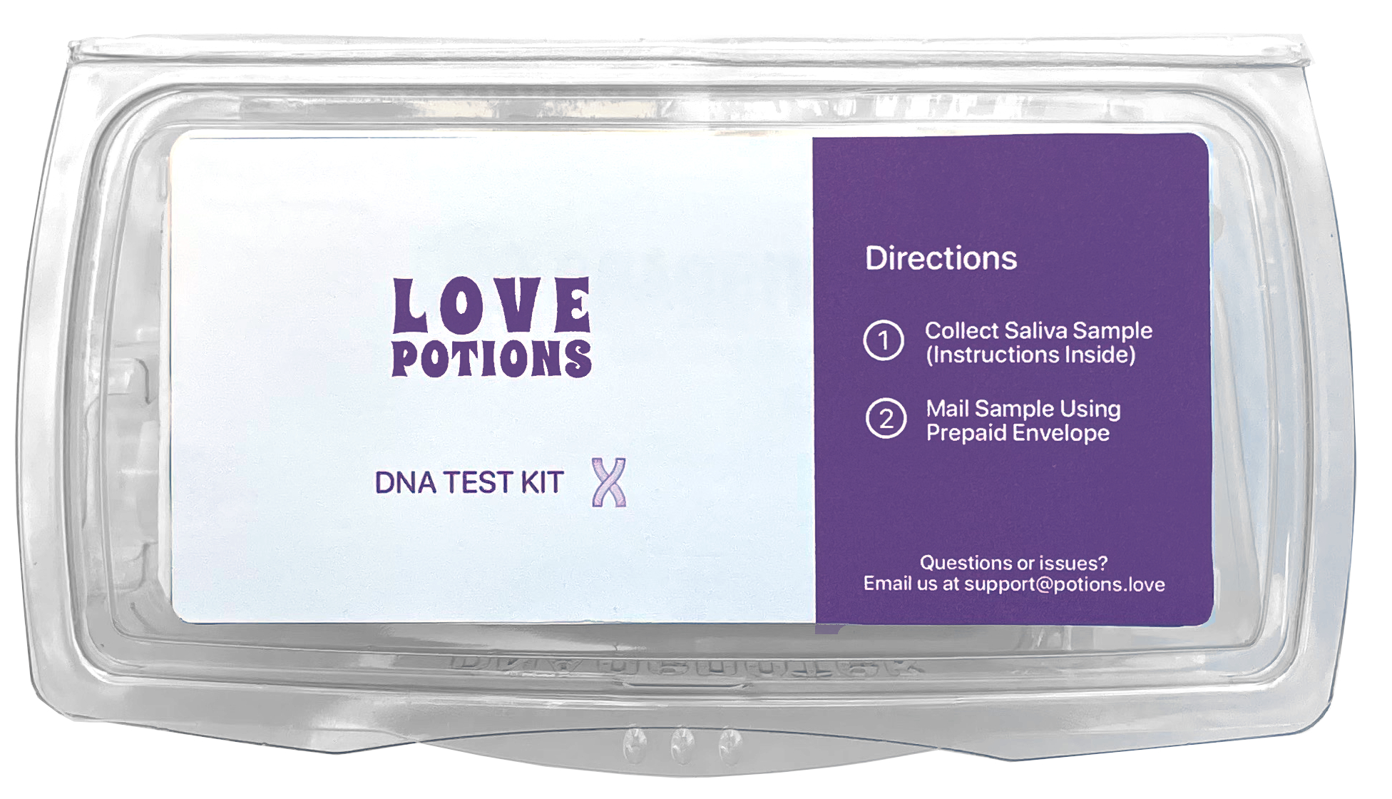 Love potions DNA test kit